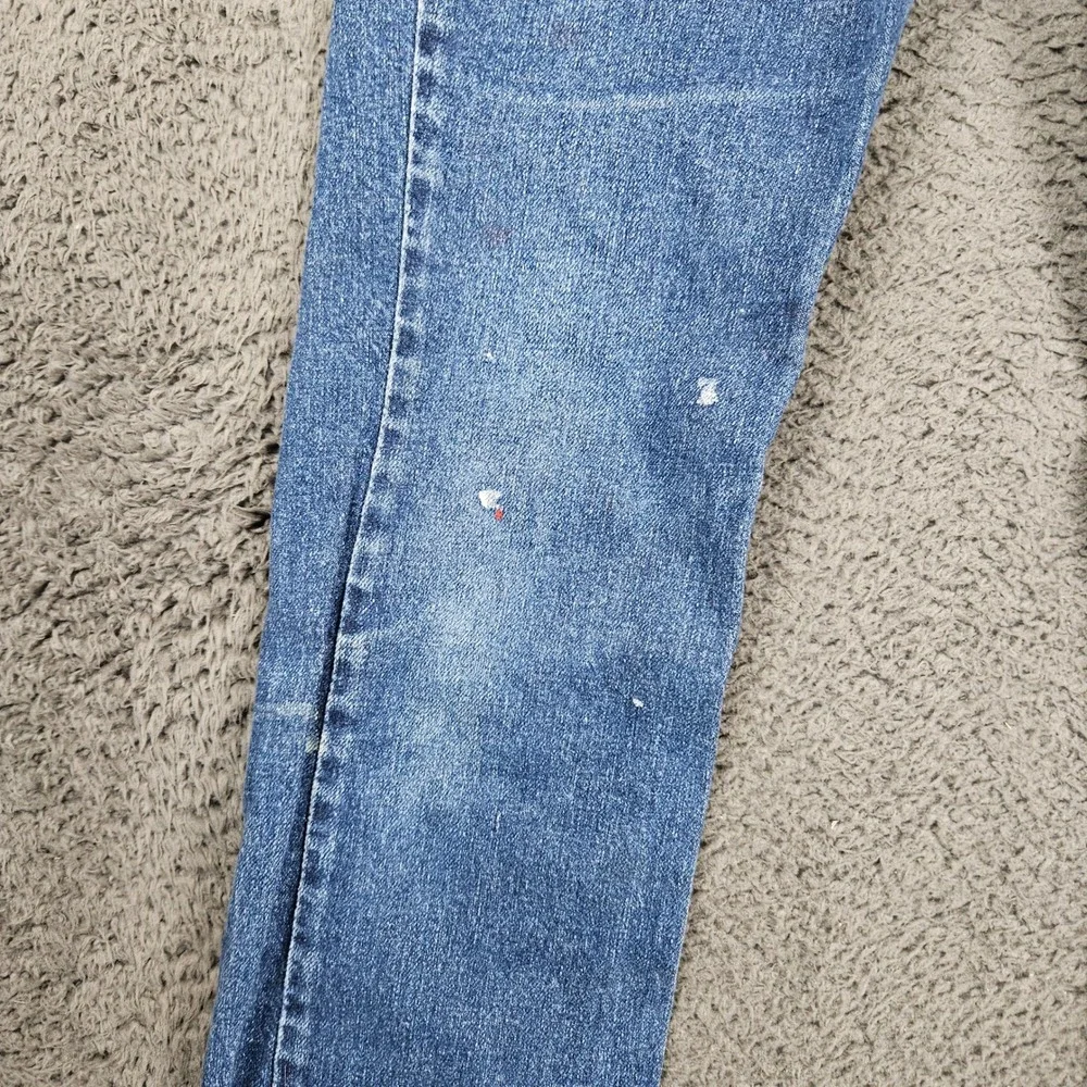 Levi's 505 Jeans Slim Fit‎ Straight Leg Blue Denim Women's Size 7 M